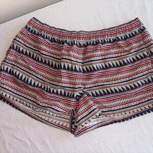 Women's Patagonia Barely Baggies Shorts size Large - 2" inseam Aztec Outdoors